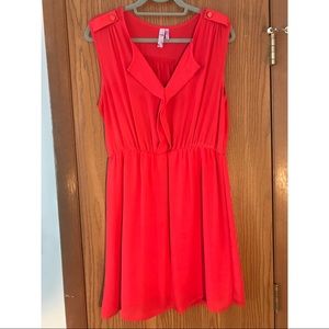 Francesca’s Red Dress